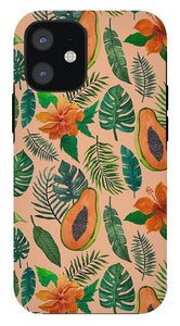 Papaya Pattern - Phone Case