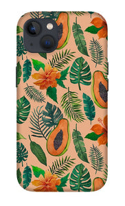 Papaya Pattern - Phone Case