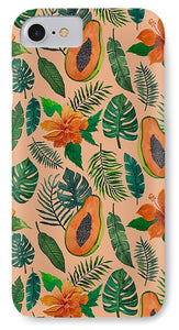 Papaya Pattern - Phone Case