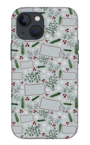 Pennsylvania Christmas Pattern - Phone Case