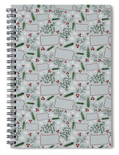 Load image into Gallery viewer, Pennsylvania Christmas Pattern - Spiral Notebook