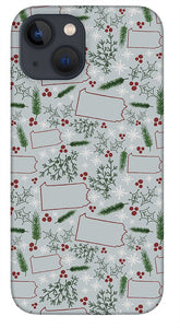 Pennsylvania Christmas Pattern - Phone Case