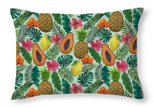 Load image into Gallery viewer, Pineapple and Papaya Pattern - Throw Pillow