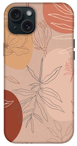 Pink Abstract Desert Pattern - Phone Case