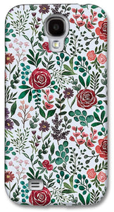 Pink and Purple Flowers - Phone Case
