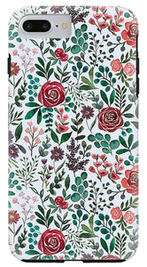 Pink and Purple Flowers - Phone Case