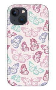 Pink Butterfly Pattern - Phone Case