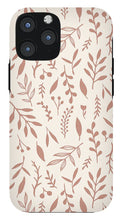 Load image into Gallery viewer, Pink Falling Leaves Pattern - Phone Case