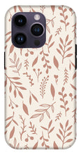 Load image into Gallery viewer, Pink Falling Leaves Pattern - Phone Case