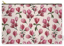 Load image into Gallery viewer, Pink Magnolia Blossoms - Carry-All Pouch
