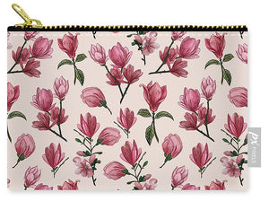 Pink Magnolia Blossoms - Carry-All Pouch