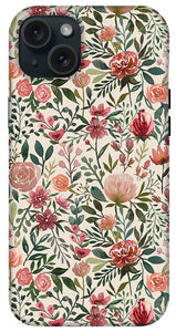 Pink Spring Flowers - Phone Case