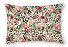 Load image into Gallery viewer, Pink Spring Flowers - Throw Pillow