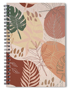 Pink Terracotta Pattern - Spiral Notebook