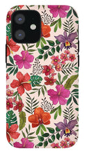 Load image into Gallery viewer, Pink Tropical Flower Pattern - Phone Case