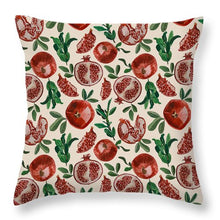 Load image into Gallery viewer, Pomegranate Pattern - Throw Pillow