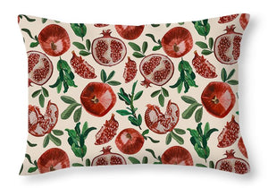 Pomegranate Pattern - Throw Pillow