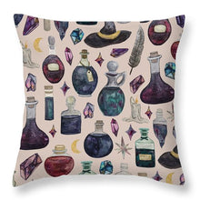 Load image into Gallery viewer, Potions Pattern - Throw Pillow