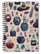 Load image into Gallery viewer, Potions Pattern - Spiral Notebook