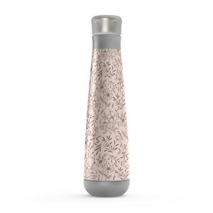 Pink Flower Peristyle Water Bottle