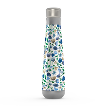 Load image into Gallery viewer, Blue Floral Peristyle Water Bottle