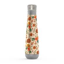 Load image into Gallery viewer, Floral Fall Pumpkin Peristyle Water Bottle