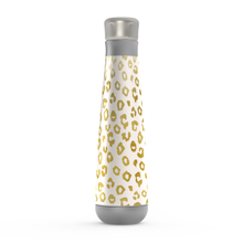 Load image into Gallery viewer, Gold Leopard Print Peristyle Water Bottles