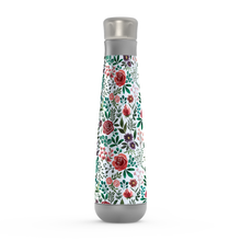 Load image into Gallery viewer, Pink and Purple Flowers Peristyle Water Bottle