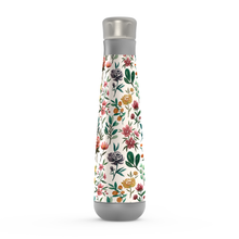 Load image into Gallery viewer, Colorful Watercolor Flowers Peristyle Water Bottle