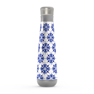 Dark Blue Tile Peristyle Water Bottle