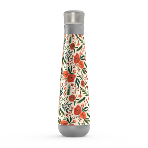 Christmas Floral Peristyle Water Bottle