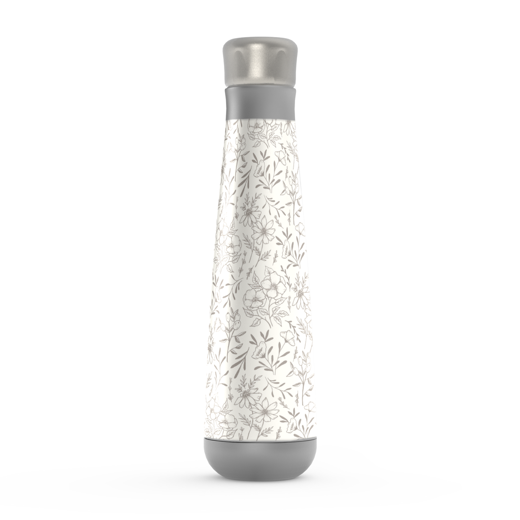Ivory Flower Peristyle Water Bottle