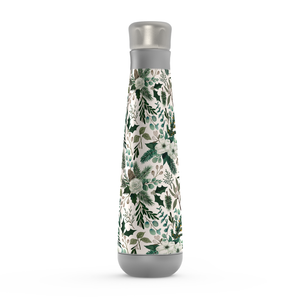 Winter Floral Peristyle Water Bottle