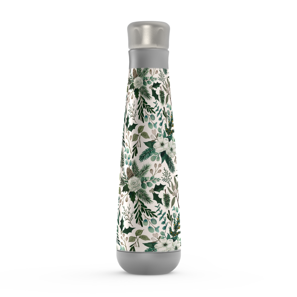 Winter Floral Peristyle Water Bottle
