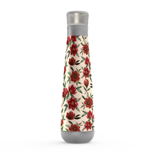 Load image into Gallery viewer, Red Fall Flowers Peristyle Water Bottle