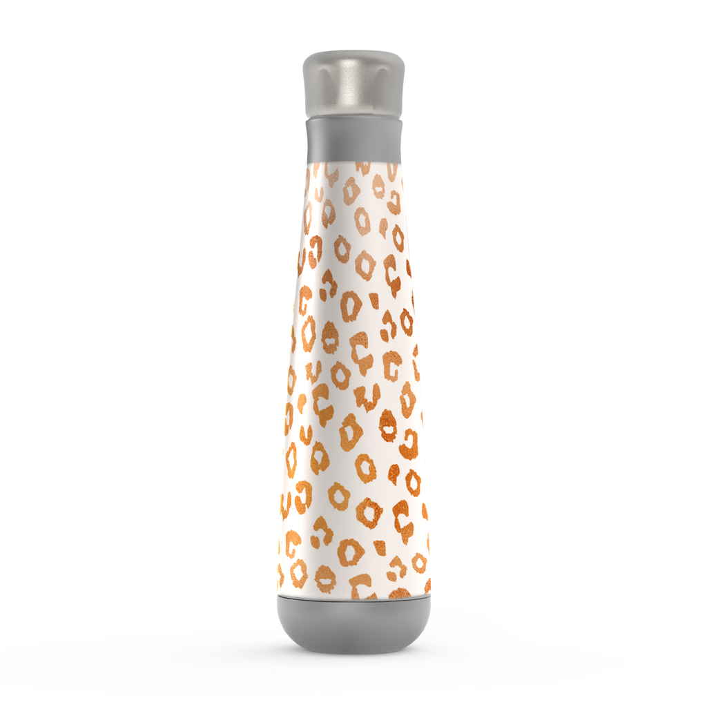 Copper Leopard Print Peristyle Water Bottle