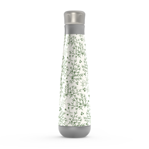 Green Christmas Branch Peristyle Water Bottle