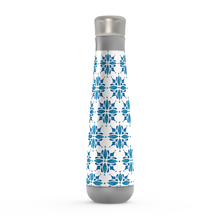 Load image into Gallery viewer, Blue Watercolor Tile Peristyle Water Bottle