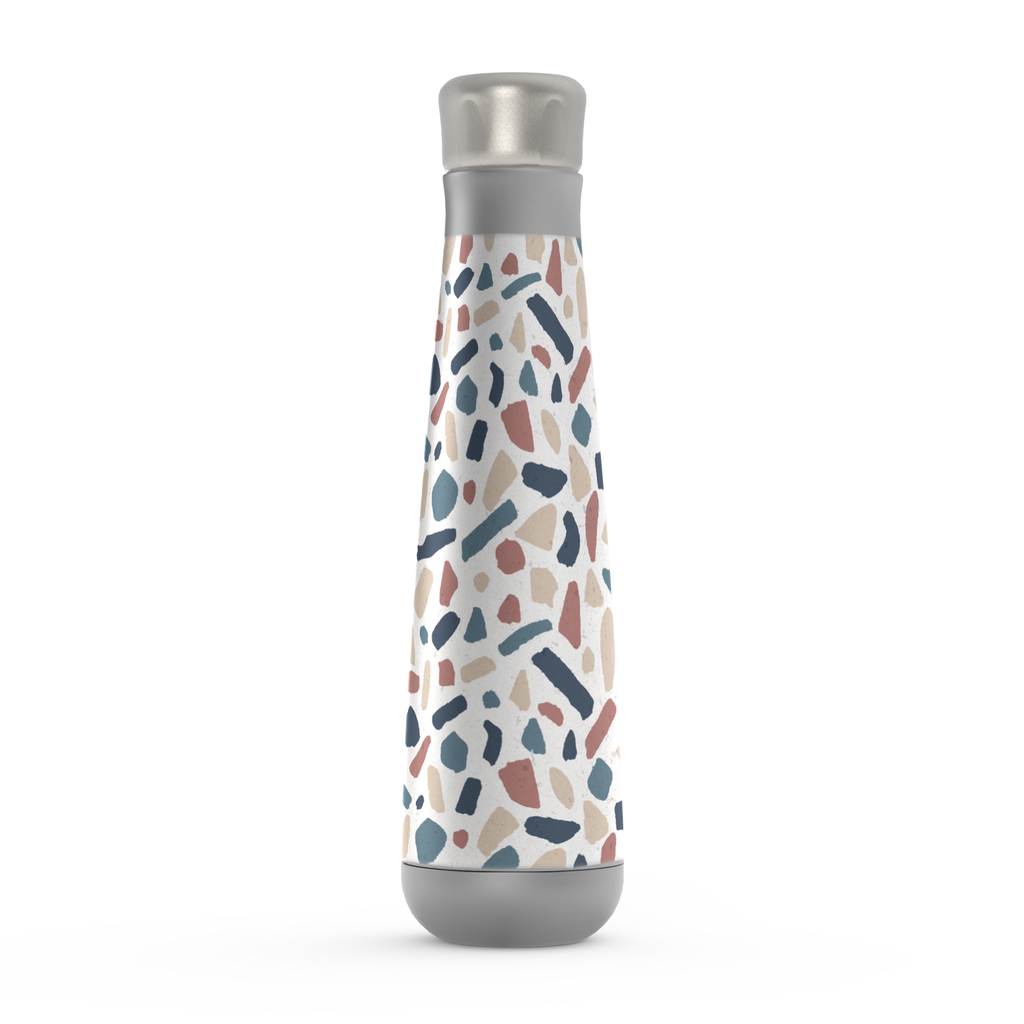Cool Terrazzo Pattern Peristyle Water Bottle