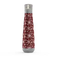 Load image into Gallery viewer, Red Snowflakes Peristyle Water Bottle [Wholesale]