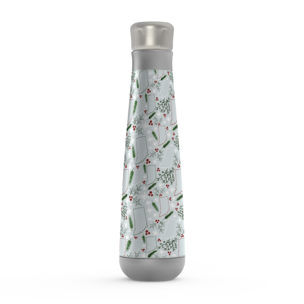 Indiana Christmas Peristyle Water Bottle [Wholesale]