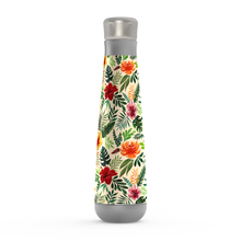 Load image into Gallery viewer, Tropical Watercolor Floral Peristyle Water Bottle