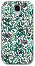 Load image into Gallery viewer, Purple Flowers and Eucalyptus Leaves - Phone Case