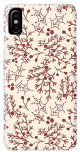 Load image into Gallery viewer, Red Christmas Branch - Phone Case