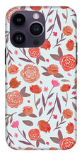 Load image into Gallery viewer, Red Floral Pattern - Phone Case
