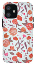 Load image into Gallery viewer, Red Floral Pattern - Phone Case