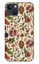 Load image into Gallery viewer, Rose hips, fruit, and leaves  - Phone Case
