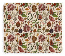 Load image into Gallery viewer, Rose hips, fruit, and leaves  - Blanket