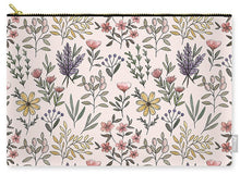 Load image into Gallery viewer, Spring Botanical Pattern - Carry-All Pouch