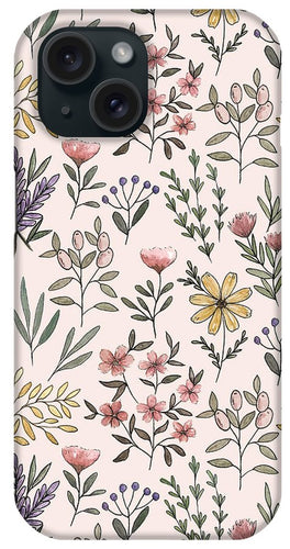 Spring Botanical Pattern - Phone Case